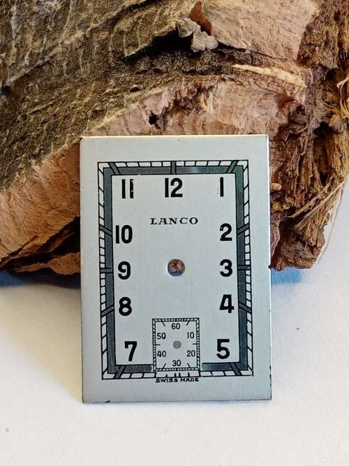Lanco New old stock watch dials lenght: 25mm width: 18mm
