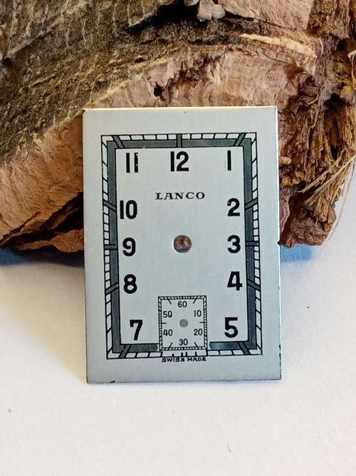 Lanco New old stock watch dials lenght: 25mm width: 18mm
