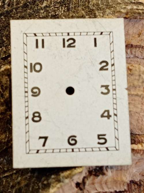 New old stock watch dial length: 24mm width: 19mm
