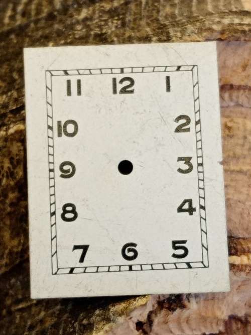 New old stock watch dial length: 24mm width: 19mm
