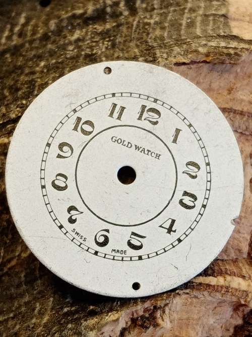 Gold watch New old stock watch dial 23mm