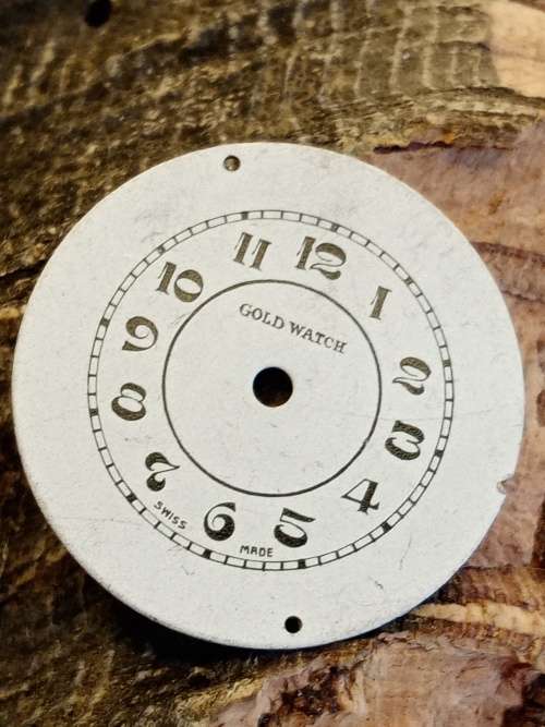 Gold watch New old stock watch dial 23mm