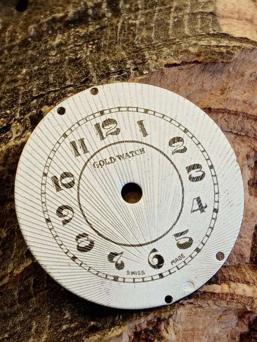 Gold watch New old stock watch dial 22mm