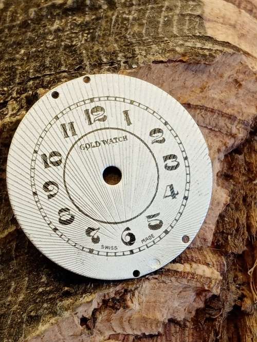 Gold watch New old stock watch dial 22mm
