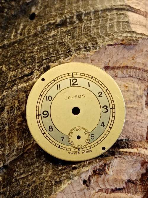 New old stock watch dial 19mm