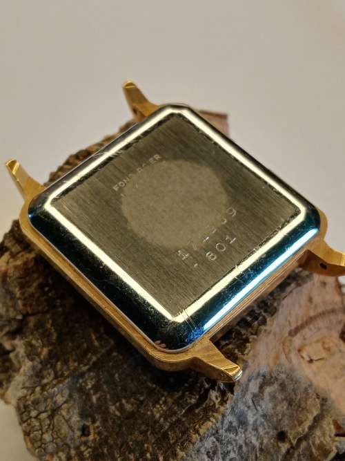 Square new old stock watch cases 29mm crystal intact