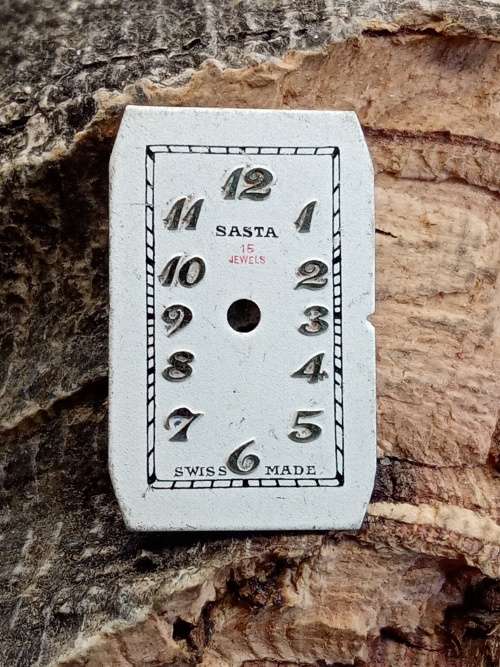 New old stock watch dials lenght: 19mm width: 12mm