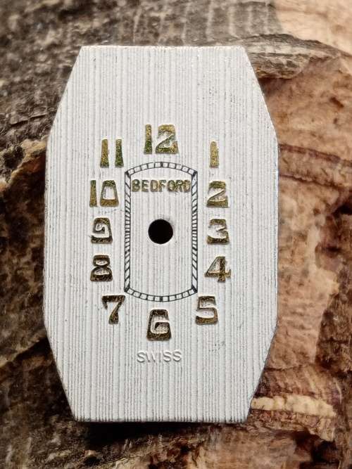 Bedford New old stock watch dials lenght: 25mm width: 15mm
