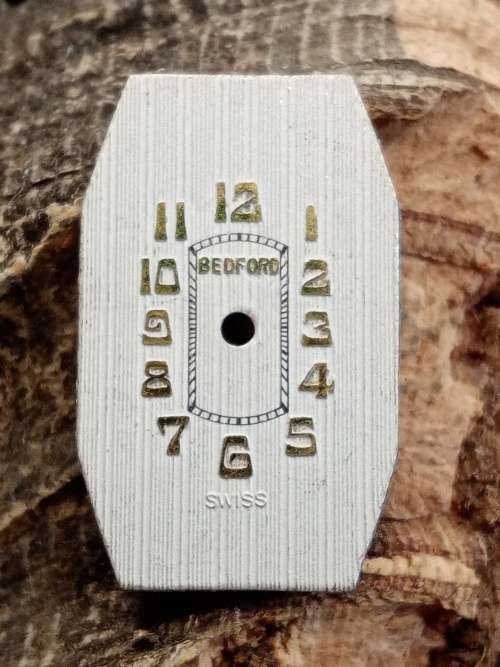 Bedford New old stock watch dials lenght: 25mm width: 15mm