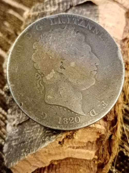 1820 Georgius III D:G: Brittaniarum REX F:D: 37mm