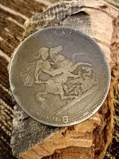 1820 Georgius III D:G: Brittaniarum REX F:D: 37mm