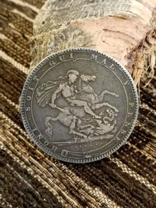 1819 Georgius III D:G: Brittaniarum REX F:D: 37mm