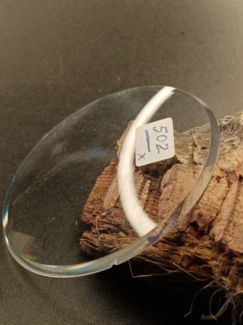 Domed pocket watch crystal thick size: 502