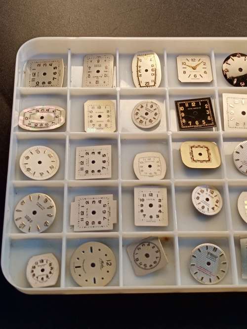 New old stock watch dials 50 watch dials
