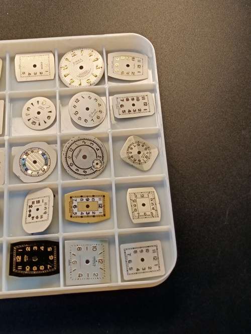 New old stock watch dials 50 watch dials