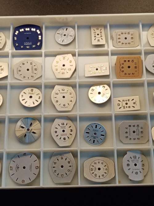 New old stock watch dials 46 watch dials