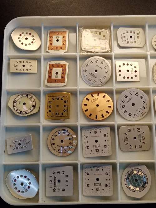 New old stock watch dials 50 watch dials