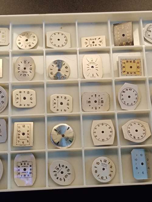 New old stock watch dials 50 watch dials