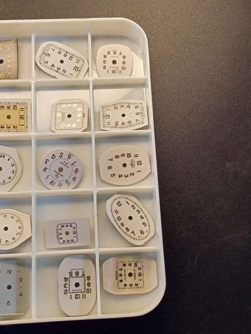 New old stock watch dials 50 watch dials