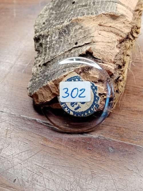 Domed pocket watch crystals Size:302