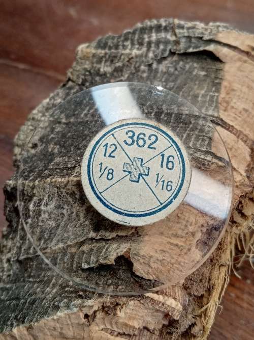 Domed pocket watch crystals Size:362