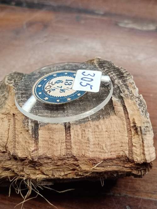Domed pocket watch crystals Size:305