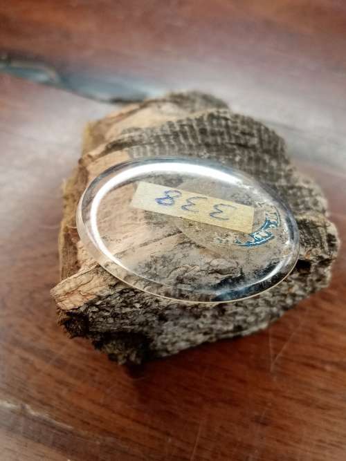 Domed pocket watch crystals Size:338