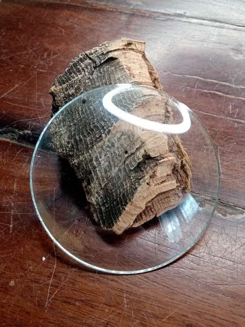 Domed pocket watch crystals