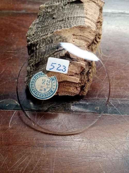 Domed pocket watch crystals Size: 523