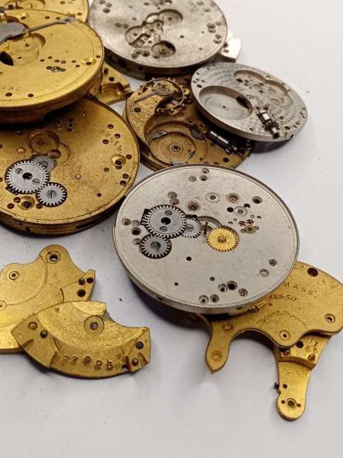 Pocket watch parts