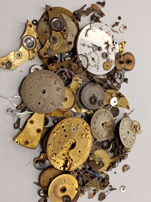 Pocket watch parts