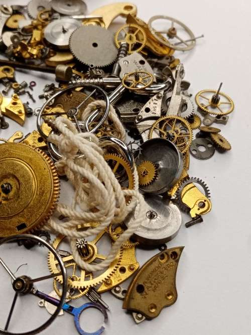 Pocket watch parts