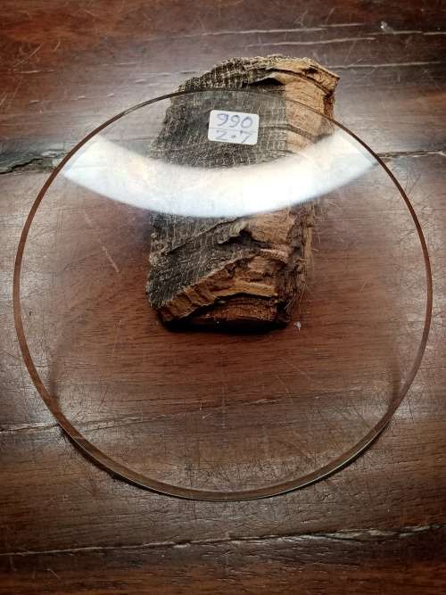 Clock glass