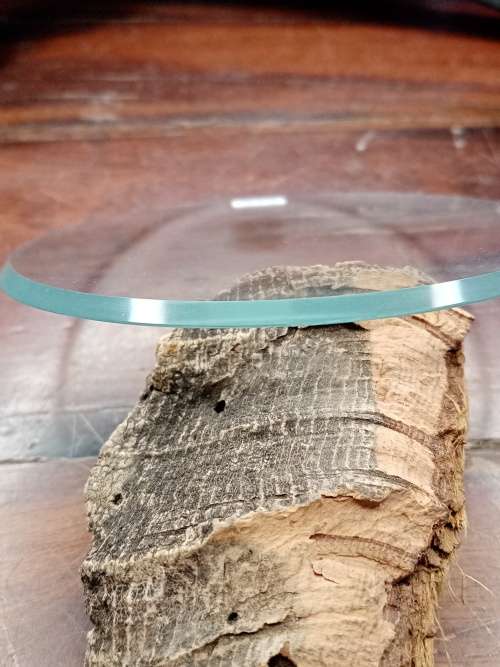 Clock glass