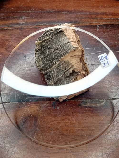Clock glass