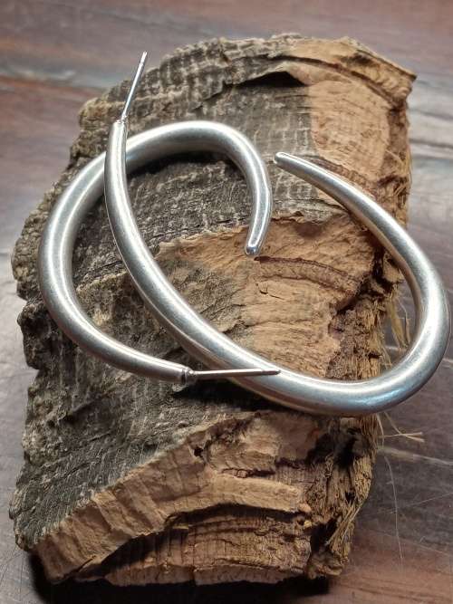 Solid sterling silver earrings
