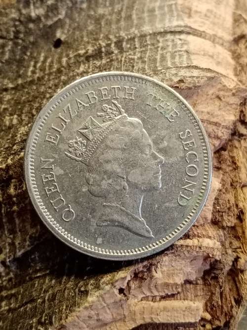 Hong Kong One Dollar 1992