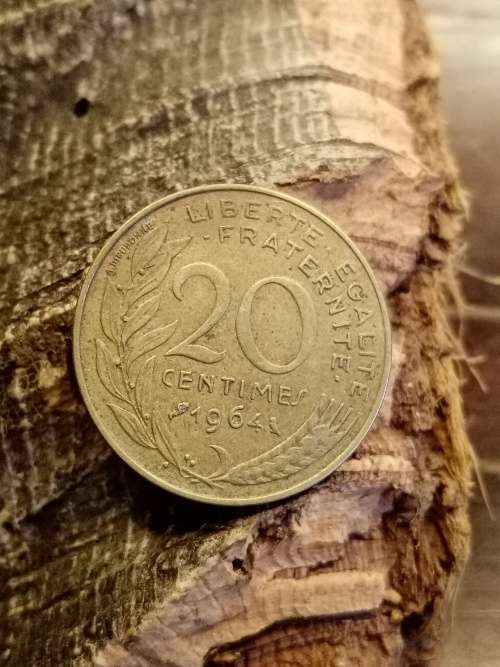 20 Centimes 1964