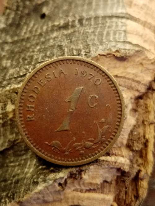Rhodesia 1970 One Cent