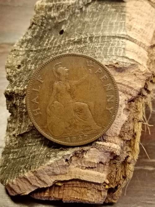 Half penny 1927