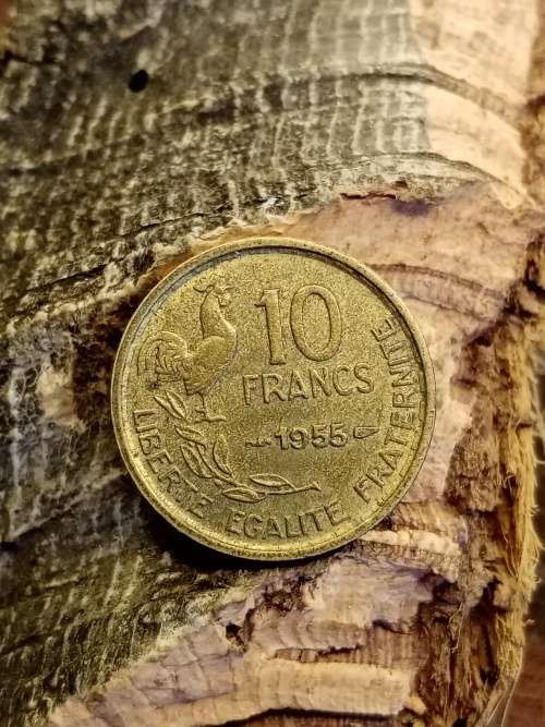 Ten Francs 1955