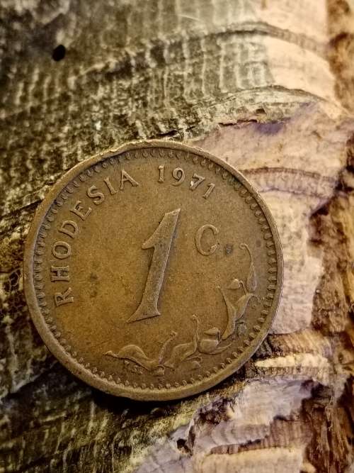 Rhodesia One Cent 1971