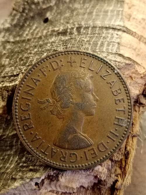 Half penny 1958