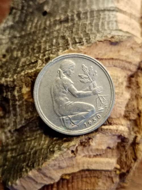 50 Pfennig Duetschland 1950