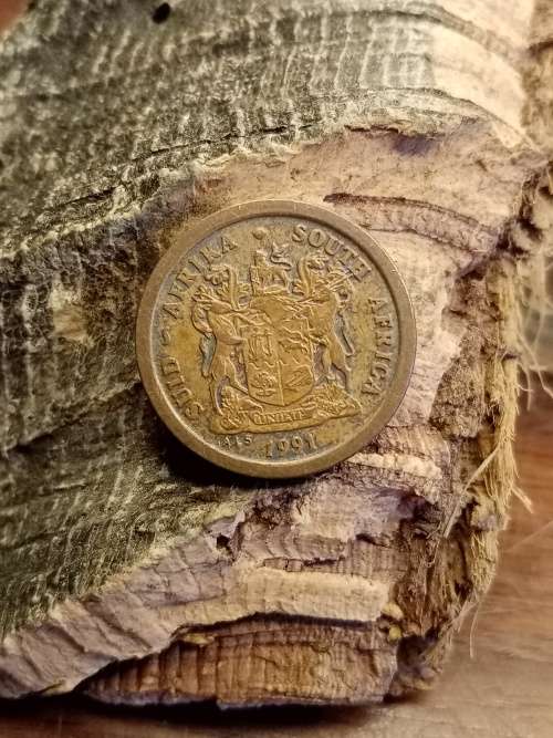 South Africa 1991 2 Cents