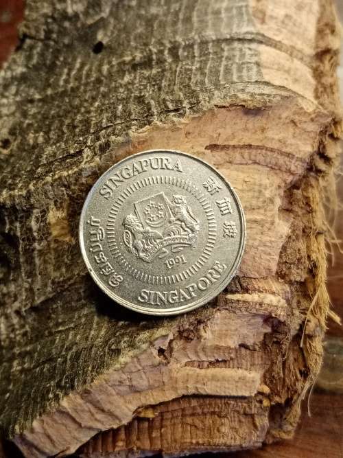 Singapore 10 Cents 1991