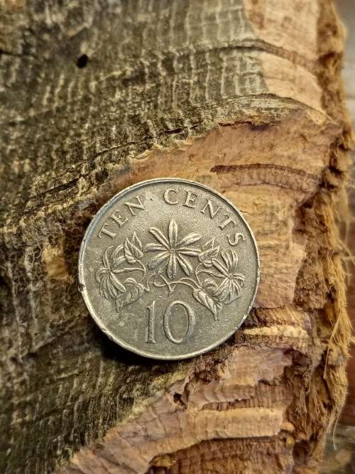 10 Cents Singapore 1987