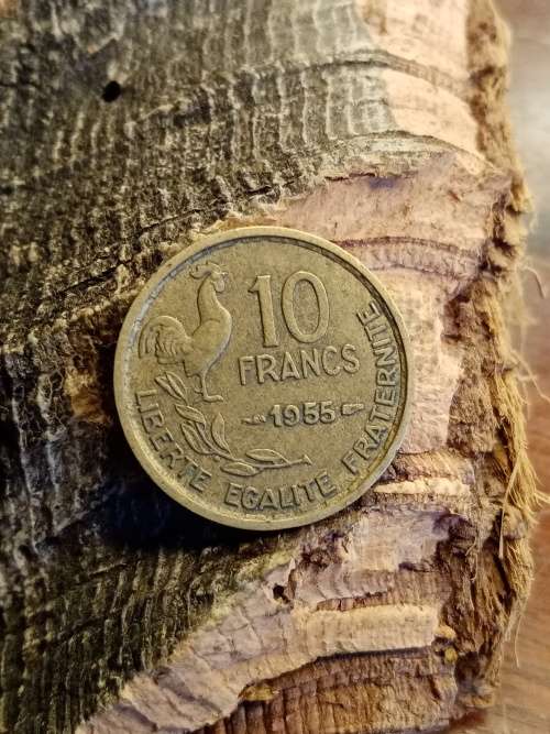 10 Francs 1955