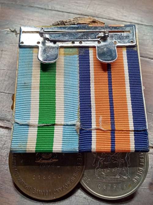 South Africa Border wall medals