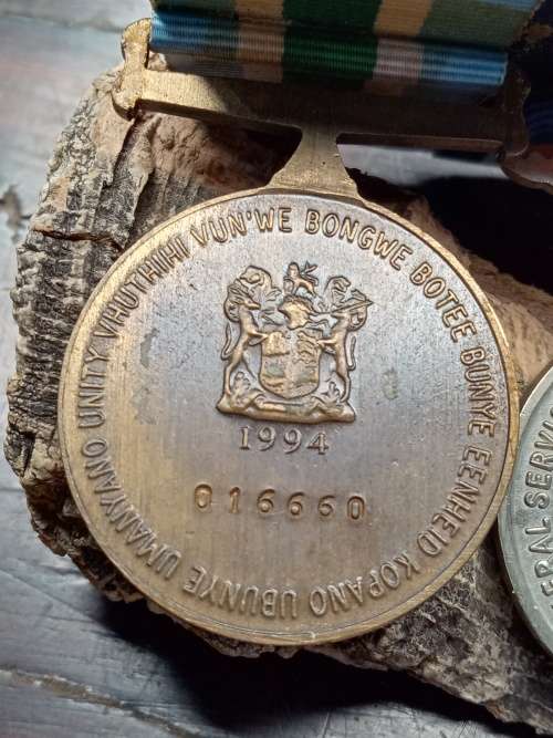 South Africa Border wall medals